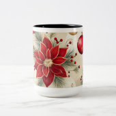 Weihnachtsschmuck Kaffee Tasse (Mittel)