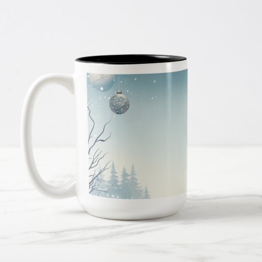 Weihnachtsschmuck Kaffee Tasse (Links)