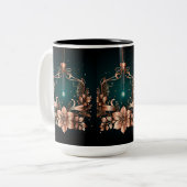 Weihnachtsschmuck Kaffee Tasse (Vorderseite Links)