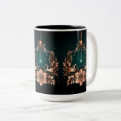 Weihnachtsschmuck Kaffee Tasse (VorderseiteRechts)