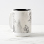 Weihnachtsschmuck Kaffee Tasse (Vorderseite Links)