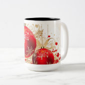Weihnachtsschmuck Kaffee Tasse (VorderseiteRechts)