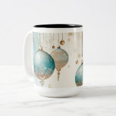 Weihnachtsschmuck Kaffee Tasse (Vorderseite Links)