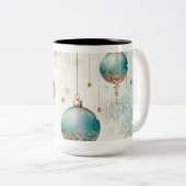 Weihnachtsschmuck Kaffee Tasse (VorderseiteRechts)