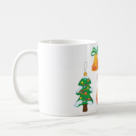 Weihnachtsschmuck Kaffeetasse (Links)