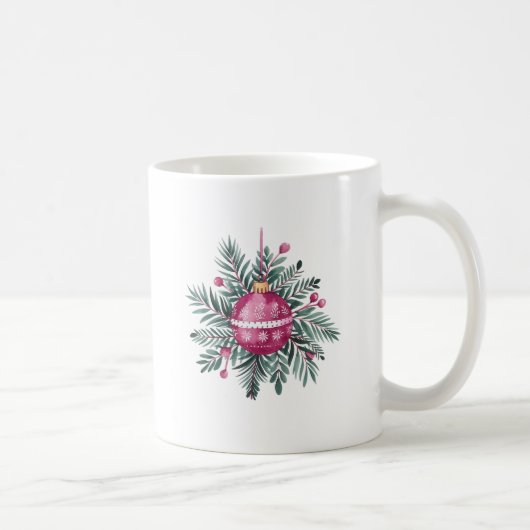 Weihnachtsschmuck Kaffeetasse (Rechts)