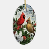 Weihnachtsschmuck - Kardinal (Rechts)