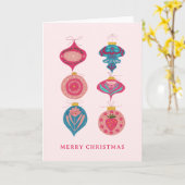 Weihnachtsschmuck Karte (Gelbe Blume)