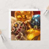 Weihnachtsschmuck Karte (Vorderseite/Rückseite Beispiel)