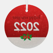 Weihnachtsschmuck Keramik (Rückseite)