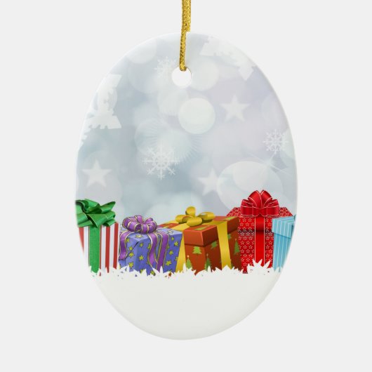 Weihnachtsschmuck Keramik (Vorne)
