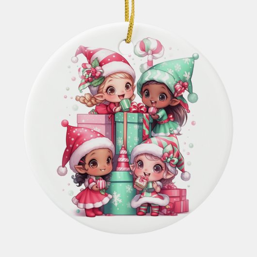 Weihnachtsschmuck Keramik (Vorne)