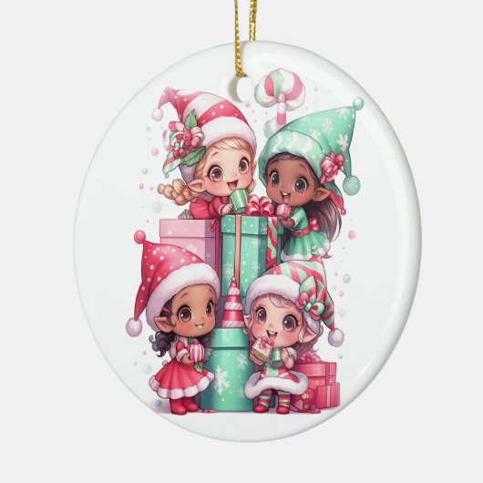 Weihnachtsschmuck Keramik (Links)