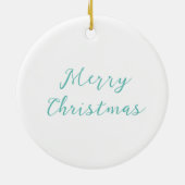 Weihnachtsschmuck Keramik (Hinten)