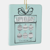 Weihnachtsschmuck Keramik (Rechts)