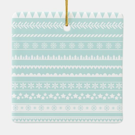 Weihnachtsschmuck Keramik (Rückseite)