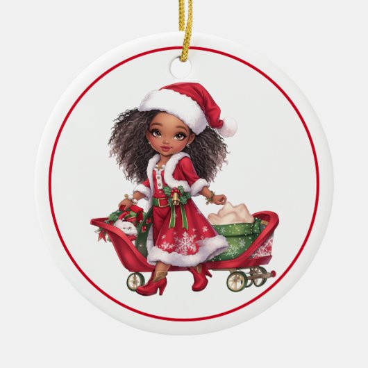 Weihnachtsschmuck Keramik (Vorne)