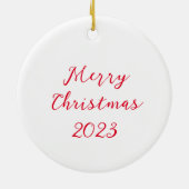 Weihnachtsschmuck Keramik (Hinten)