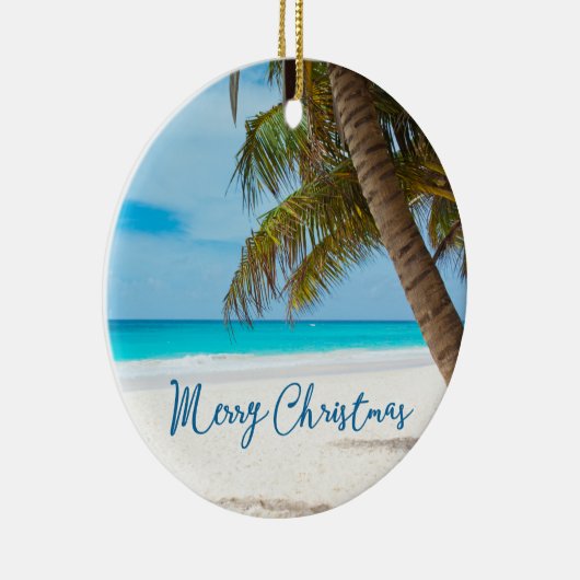 Weihnachtsschmuck Keramik Palm Tree (Rechts)