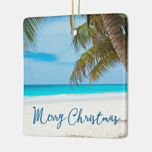 Weihnachtsschmuck Keramik Plam Tree (Links)