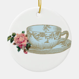 Weihnachtsschmuck Keramik Rundgang Teacup