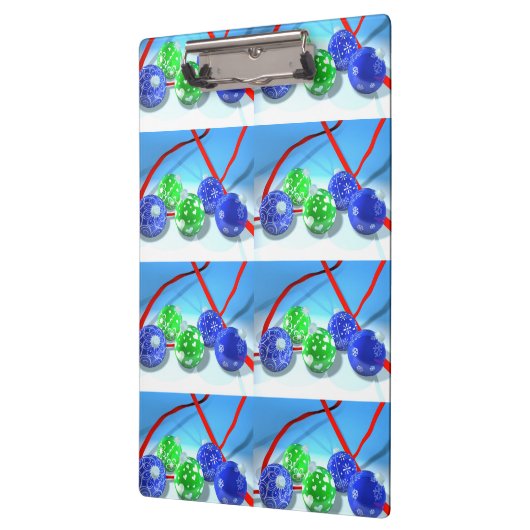 Weihnachtsschmuck Klemmbrett (Links)