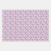 Weihnachtsschmuck, koordiniert geschenkpapier set (Vorderseite 3)