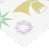 Weihnachtsschmuck Kurzer Tischläufer (Ecke)