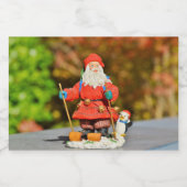 Weihnachtsschmuck Lebensmitteletikett (Einzelnes Label)
