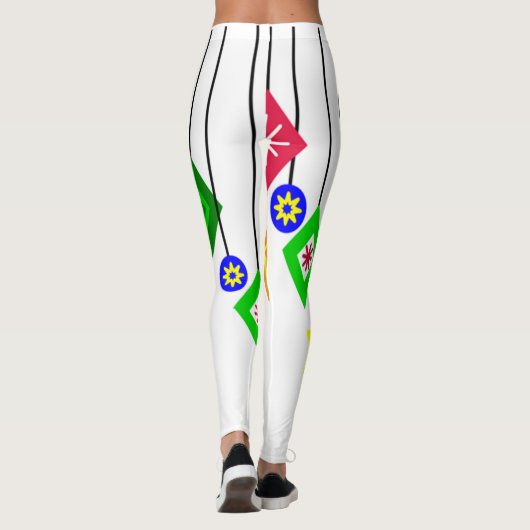 Weihnachtsschmuck Leggings (Rückseite)