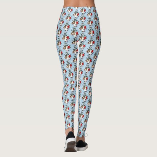 Weihnachtsschmuck Leggings (Rückseite)