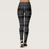 Weihnachtsschmuck Leggings (Rückseite)