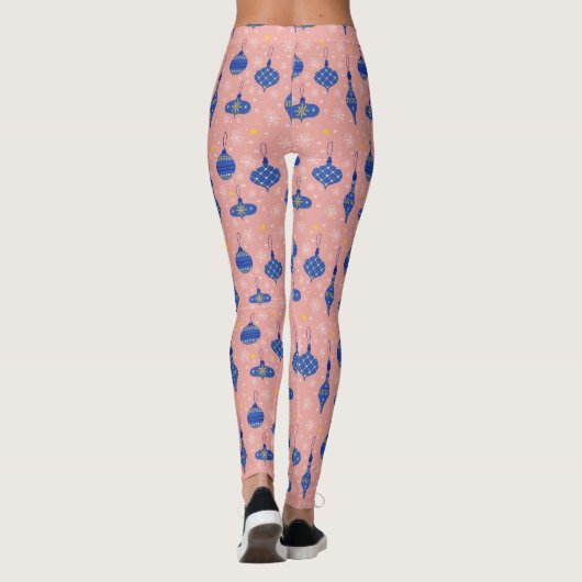 Weihnachtsschmuck Leggings (Rückseite)