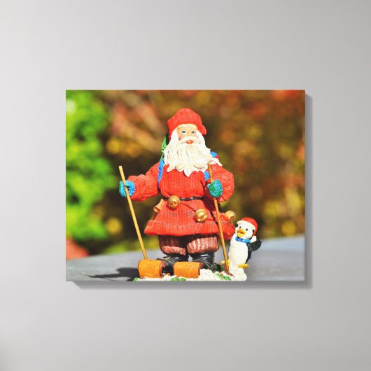 Weihnachtsschmuck Leinwanddruck (Vorderseite)