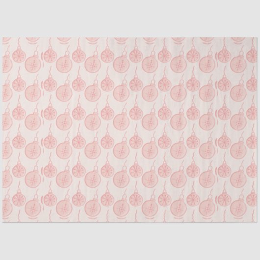 Weihnachtsschmuck Light Orange Weihnachten Seidenpapier (Vorderseite)