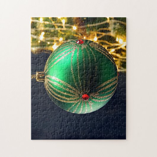 Weihnachtsschmuck Lights Bokeh Jigsaw Puzzle (Vertikal)