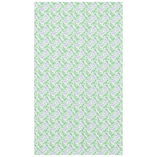 Weihnachtsschmuck, lila Toilettenpapier Tischdecke (Vorderseite)