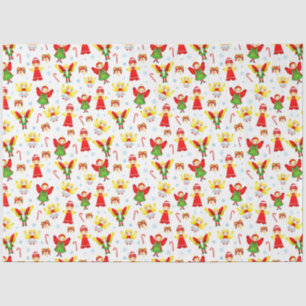 Weihnachtsschmuck lustige Engel Tissue Paper Seidenpapier