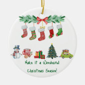 Weihnachtsschmuck - Machen Sie es zu einem wunderb (Vorne)