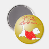 Weihnachtsschmuck Magnet (Vorderseite/Rückseite)