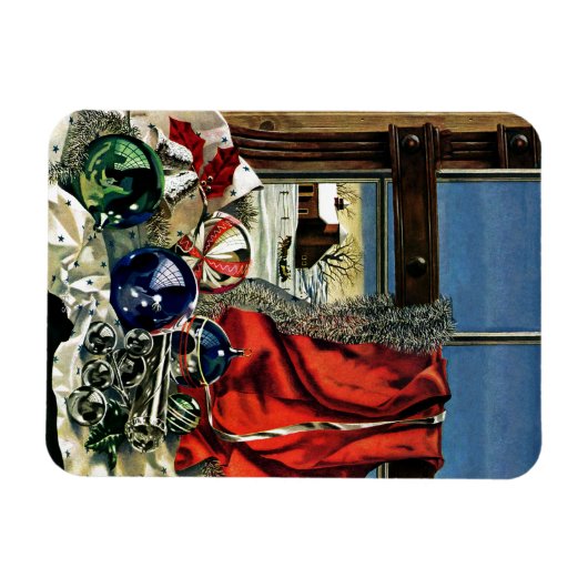 Weihnachtsschmuck Magnet (Horizontal)
