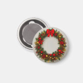 Weihnachtsschmuck Magnet (Vorderseite/Rückseite)
