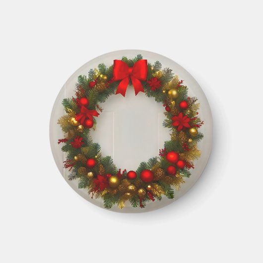 Weihnachtsschmuck Magnet (Vorne)