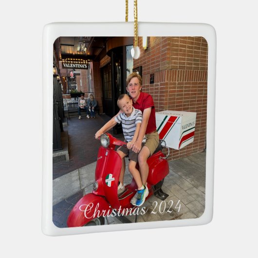 Weihnachtsschmuck - Maßgeschneidert für 2 Fotos un (Rechts)