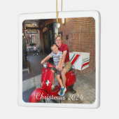 Weihnachtsschmuck - Maßgeschneidert für 2 Fotos un (Links)