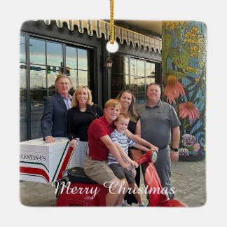 Weihnachtsschmuck - Maßgeschneidert für 2 Fotos un