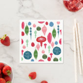 Weihnachtsschmuck Mehl auf Weiß Serviette (Beispiel)