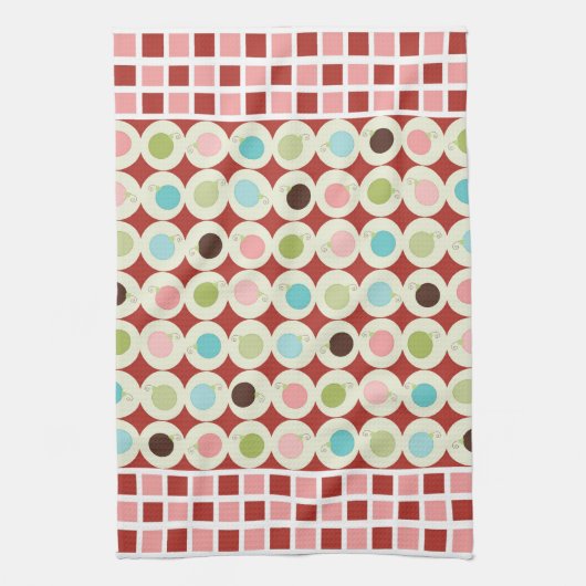 Weihnachtsschmuck Microfiber Küche Handtuch (Vertikal)