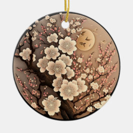 Weihnachtsschmuck mit Blume und Sonne