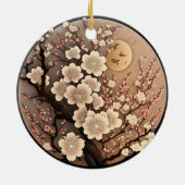 Weihnachtsschmuck mit Blume und Sonne (Hinten)